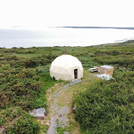 Geodome With Sea Views Near Pendine Villa Eksteriør bilde