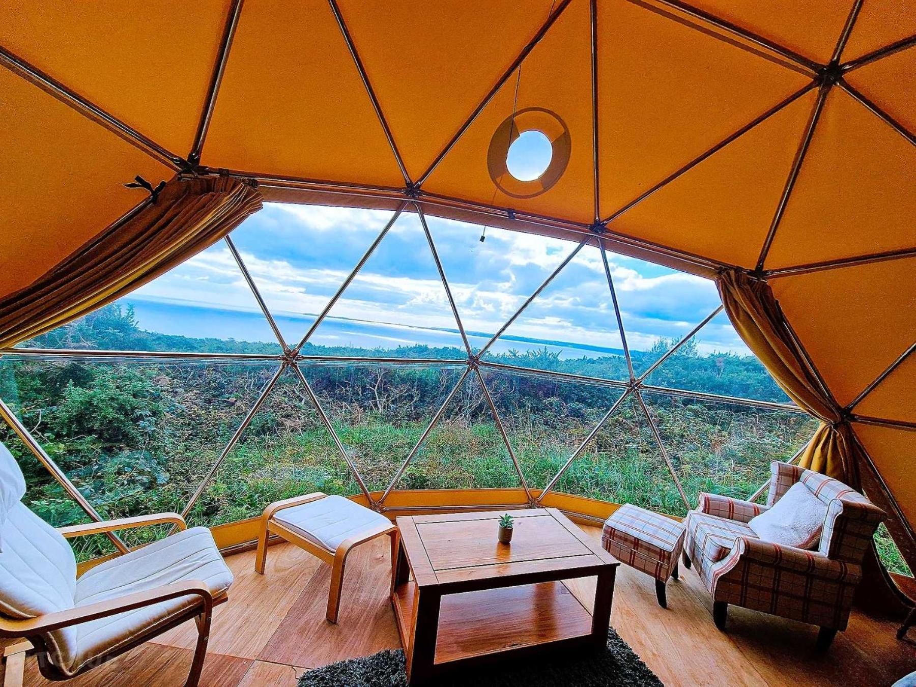 Geodome With Sea Views Near Pendine Villa Eksteriør bilde