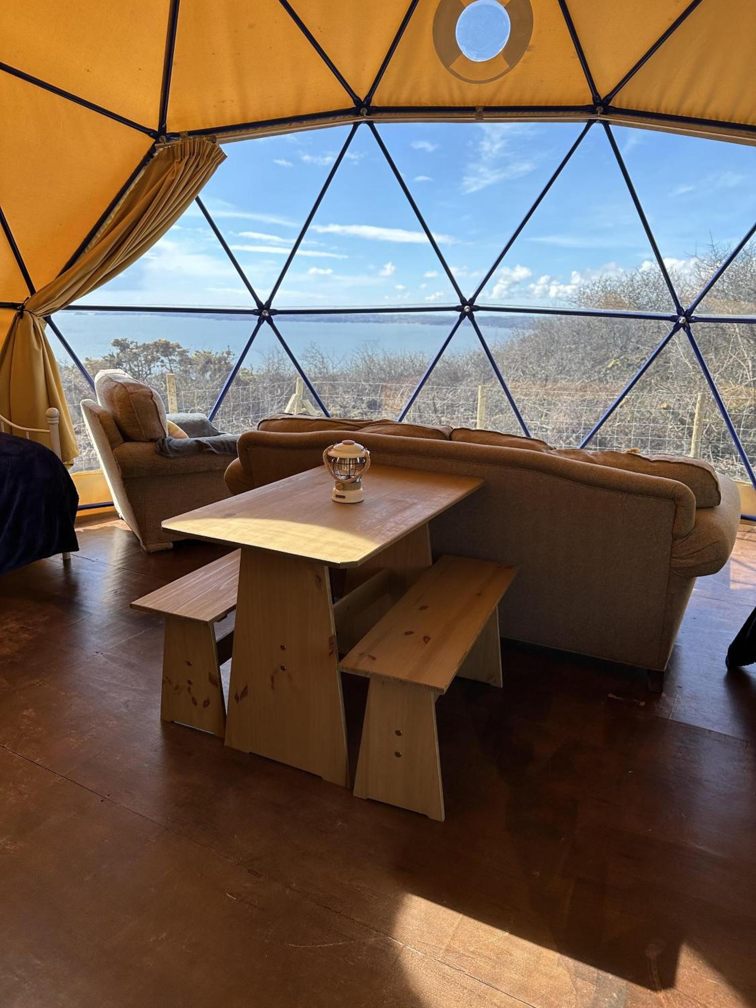 Geodome With Sea Views Near Pendine Villa Eksteriør bilde